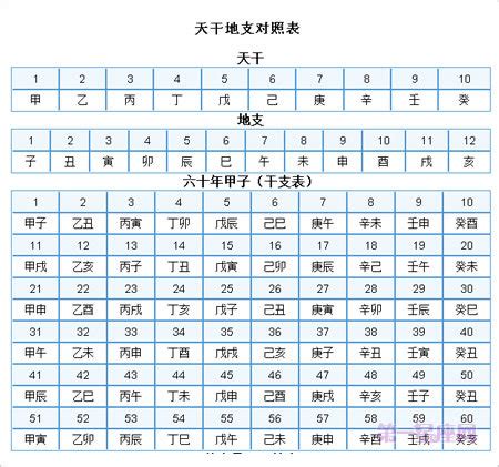 天干地支 日期